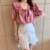 루나걸 몽테뉴 리본 블라우스