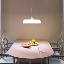 LuxLab 소프트 식탁등 35W, 화이트(외관) + 주광색(조명)