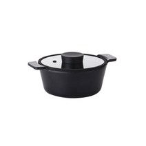 네오플램 불칸 IH 양수냄비, 모던블랙, 20cm
