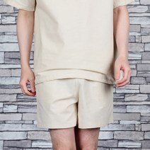 타운클로 남성용 베스트린넨 밴딩 반바지