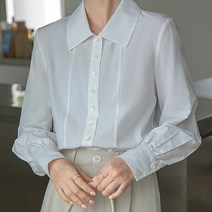 포플러앤씨 리뎀 절개 블라우스