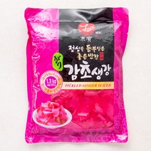 동보식품 정성을 듬뿍담은 좋은반찬 감초생강 적색, 1.3kg, 1개