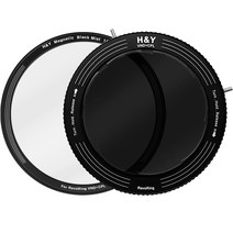 에이치앤와이 레보링 가변 ND3-1000CPL + 1/8 블랙미스트 67-82mm
