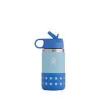 하이드로플라스크 스테인레스 키즈 마우스 보온 보냉 빨대 텀블러, 아이스, 354ml