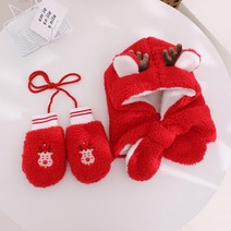 아동용 뽀송 루돌프 세트