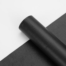 아리코 인조가죽 소파 리폼스티커 2p, 블랙