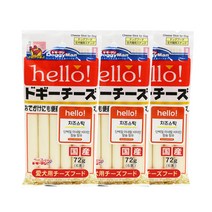 도기맨 헬로 치즈 스틱 강아지 간식 6p, 3개, 치즈맛