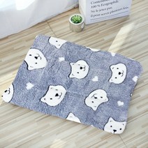 부드러운 반려동물 댕냥이 패턴 애착 방석, 빅베어