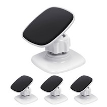 윈프라이스 나노겔 멀티 거치대 사각, 화이트, 4개