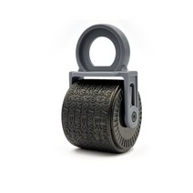 플러스 케시퐁 전용 개인정보 유출 방지 롤러 미니 잉크 카트리지 IS-004CM, 검정