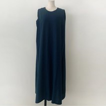 비나인 이란 민소매 루즈핏 린넨 원피스