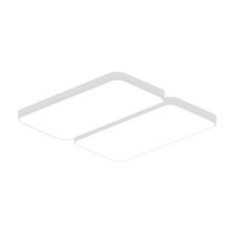 샤미즈 LED 켓 거실4등 분리형 100W, 화이트