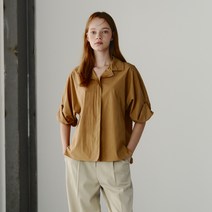 마인드브릿지 꼬임소매 7부 블라우스 MWBL5203