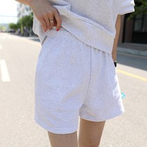 빼빼 여성용 스트링 허리밴딩 3부 쭈리 반바지