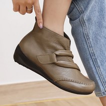 지쎄 제이슈 천연양가죽 수제화 보크 앵클부츠