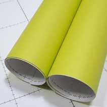 시트몰이 단색 인테리어 필름 시트지, 옐로우 그린 DC46