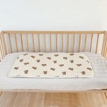 돗투돗 멜란체크 돗테디 아기 쿨 패드, 옐로우