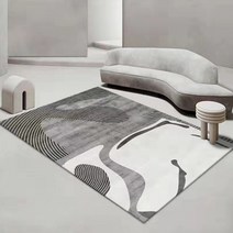 JCP 기하학 디자인 아트 러그