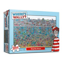 ALOC 월리를 찾아라 깊은 바닷 속 다이버들 직소퍼즐 AL2014-11, 2014피스, 혼합색상