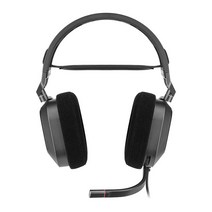 커세어 RGB USB 7.1 채널 게이밍 헤드셋, HS80, 블랙