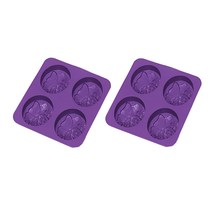 SL 나비와 벚꽃 실리콘 몰드 4구, 2개