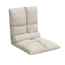 미뉴강베리 1인용 접이식 좌식 소파베드, 8 그리드 아이보리