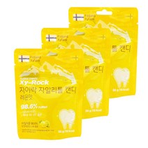자이락 자일리톨 캔디 레몬맛, 30g, 3개