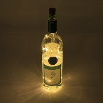 어반LED 와이어전구 코르크형 3개, 실버(선)