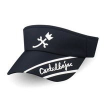 까스텔바작 남성용 바이저 골프모자 CSM-35, 네이비