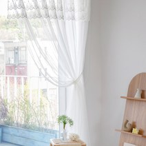 까르데코 디망쉬 레이스 커튼