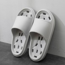 에버하우스 소프트 미끄럼방지 경량 욕실화 블랙, 그레이