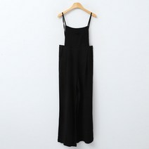 엔비룩 여성용 타타 린넨 멜빵팬츠