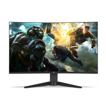 글로벌전자 68.58cm FHD 1800R 커브드 베젤리스 게임밍 리얼 75Hz 모니터, GX27(무결점)