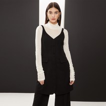 데카브 솔리드 뷔스티에 원피스 K214PSE701