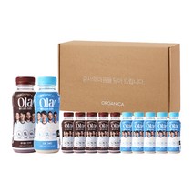 올라 올가니카 스포츠 프로틴 오트 그레인 240ml x 6p + 헤이즐넛 코코아 240ml x 6p 선물세트, 12개