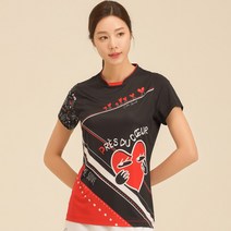 엘르스포츠 여성용 스포츠 티셔츠 ET-2105