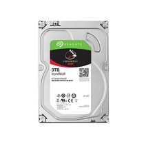 씨게이트 IronWolf NAS용 HDD, 3TB, ST3000VN006