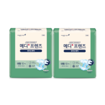 메디프렌즈 봄날 매직테입형 성인용 기저귀 대형, 16개, 20개입