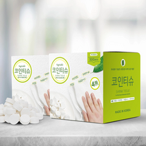 베지터블 코인 압축 티슈 300개 x 2팩, 600개