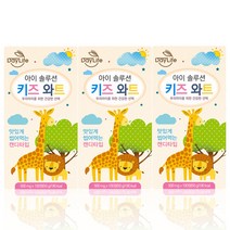 어린이용 영양제 율무영양제 아이 솔루션 키즈 와트 100정 3병, 3개
