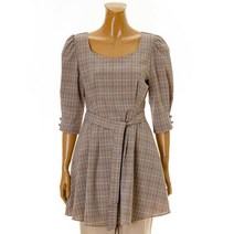 트렌드컬렉션 NC08 체크플레어 원피스 TROW205Y1