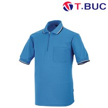 여름 반팔 티셔츠 COOL T-8 코발트색 M~4XL 아이스쿨업 흡한속건 카라 반팔티 회사 단체복 유니폼 티뷰크