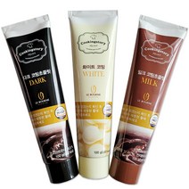 [유통기한세일 23.04.17] 쿠킹스토리 르본 코팅초콜릿 튜브, 밀크 100g