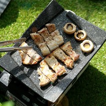 휴텍 1인용 미니 고기 불판 가정용 캠핑용 나혼산, 스타일