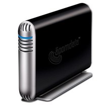 Acomdata Samba USB 2.0/Firewire 400 3.5인치 SATA 하드 드라이브 인클로저 SMBXXXU2FEBLK (블랙)