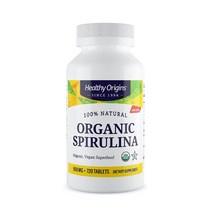 Healthy Origins 헬시 오리진 100% 내추럴 오가닉 스피루리나 500mg 720정 타블렛