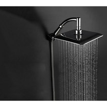 공구 없이 교체하는 해바라기 샤워기 헤드 원형 사각, 원형샤워기150