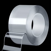 마드레하우스 양면 단면 실리콘 테이프 초강력 투명 테이프 싱크대 욕실, 양면(2mm 두께), 5cm, 1개