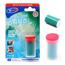 다용도 에폭시 접착제 파워픽스 28.4g 다목적 보수제 철재 목재 타일 유리 도자기 PVC 완전 경화후 샌딩 드릴 도색 작업 가능 접착 고체 본드