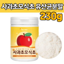 사과 초 모 식초 애플 에플 사이다 비니거 분말 NB 가루 유기산 발효 균 효소 효모 프락토올리고당 고 함량 19종 생 유산균 타 먹는 마시는 차 주스 음료 갱년기 부모님 엄마 아